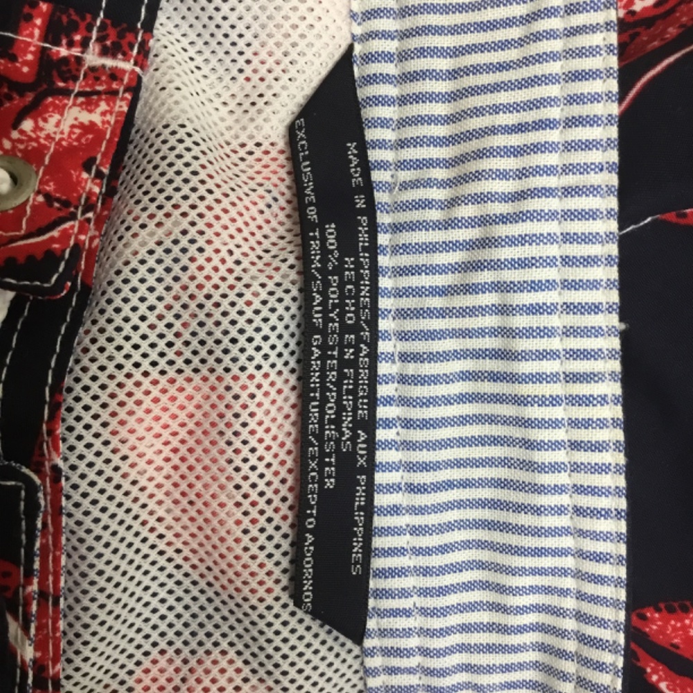 Tommy Hilfiger Lobster Print Swim Shorts - Picture 6 of 9